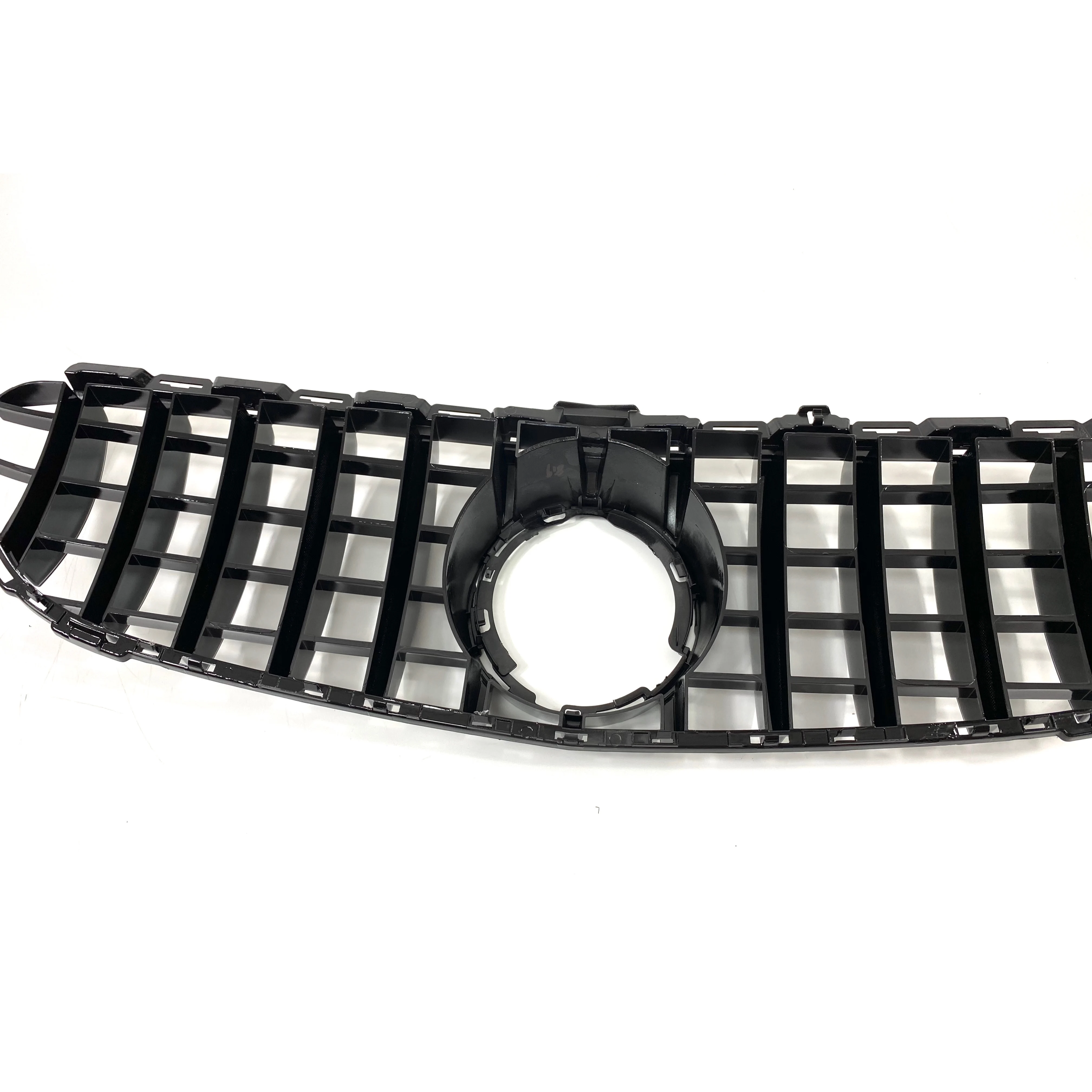Black GTR Style Custom Car Grill Mesh Front Grill for Mercedes Benz C CLASS W205 2019