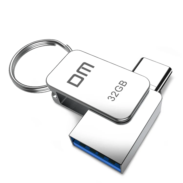 USB Flash Drive for Phone 2 IN 1 USB3.0 Type-C Micro USB OTG Memory Stick Swivel Flash Drive Data Storage Drive