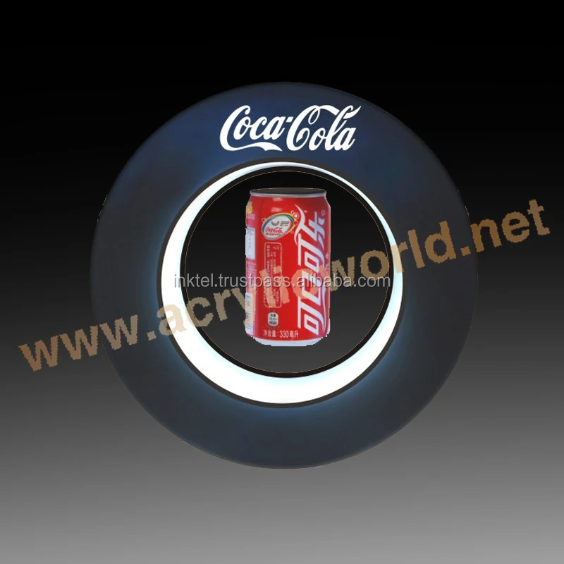 magnetic floating bottle display/magnetic levitating display stand/magnetic display