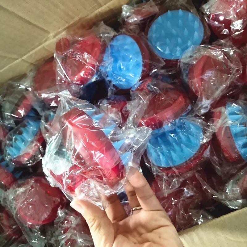 Silicone Head Hair Shampoo Scalp Massager Brush Massage Scalp Shower Brush, Silicone Brush For Shampoo