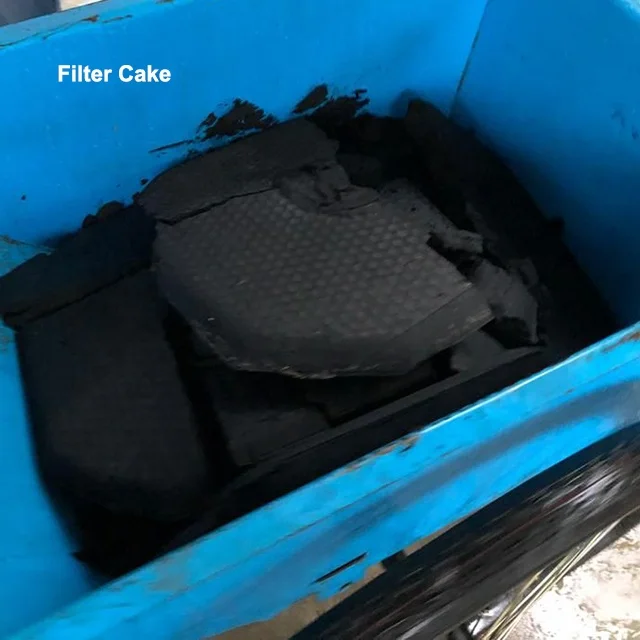 Hydraulic Membrane Press Filter for Solid Liquid Separation, Wastewater Sludge Dewatering Filter Press Machine