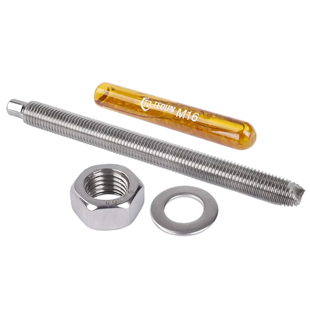 China Made New High Quality Chemical Anchor Concrete Bolt M16/M8/M10 SS304/316