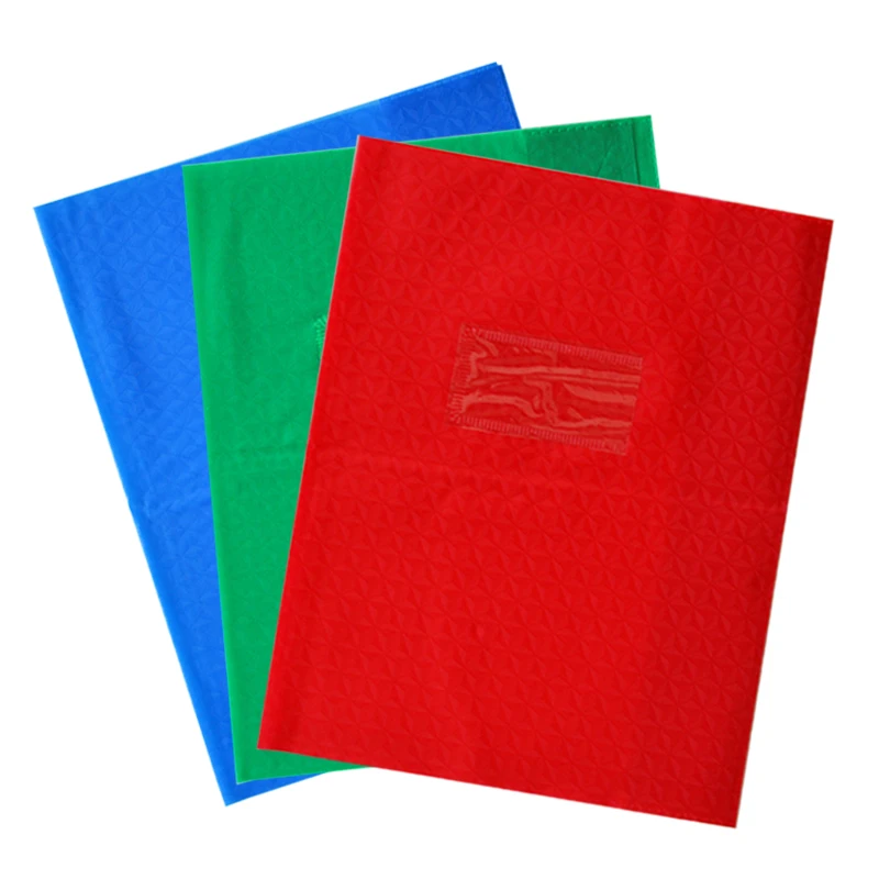 Assorted Colors PVC Exercise Book Cover For School