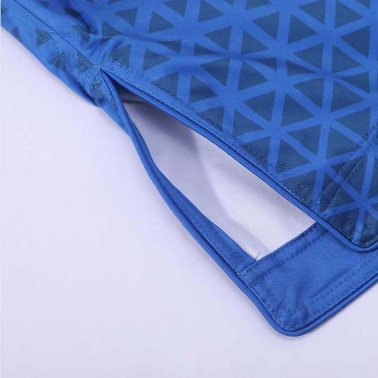 2024 Best-selling wholesale custom sublimation professional high cut split touch fastener drawstring race mma bjj shorts