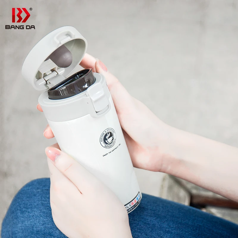 customize 370ml BPA free Thermos Coffee Cup Insulated Tumbler stainless steel  bottle copper plating bottle