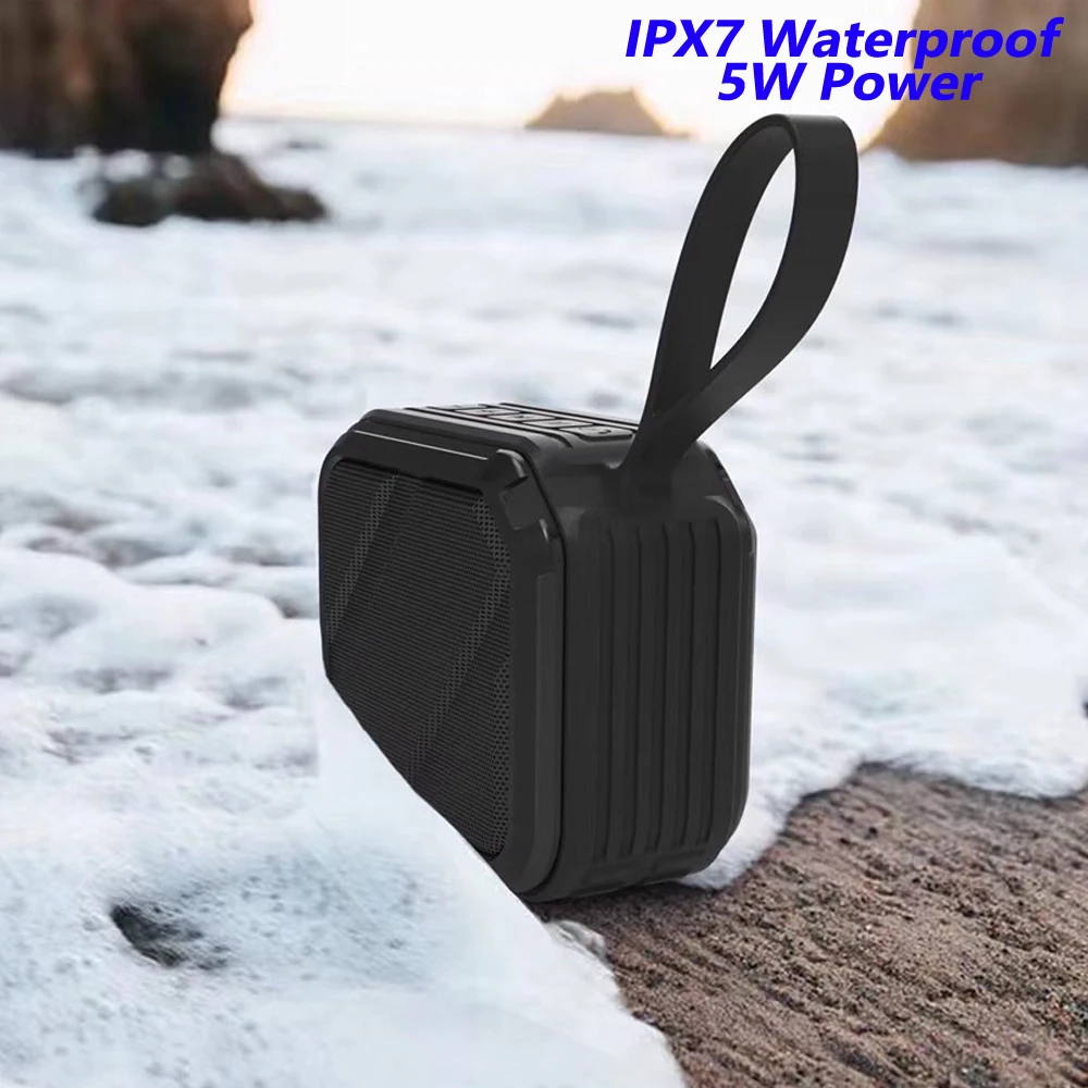  2020 Новые поступления IPX7 водонепроницаемый 5 Вт бас портативный беспроводной