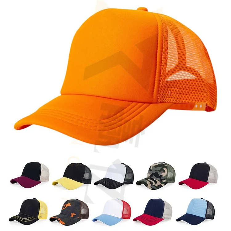 High Quality Pastel Sport Cap Baseball Hats Cotton Logo Embroidered Caps Fitted Plain Custom Running Gorras Made Trucker Hat