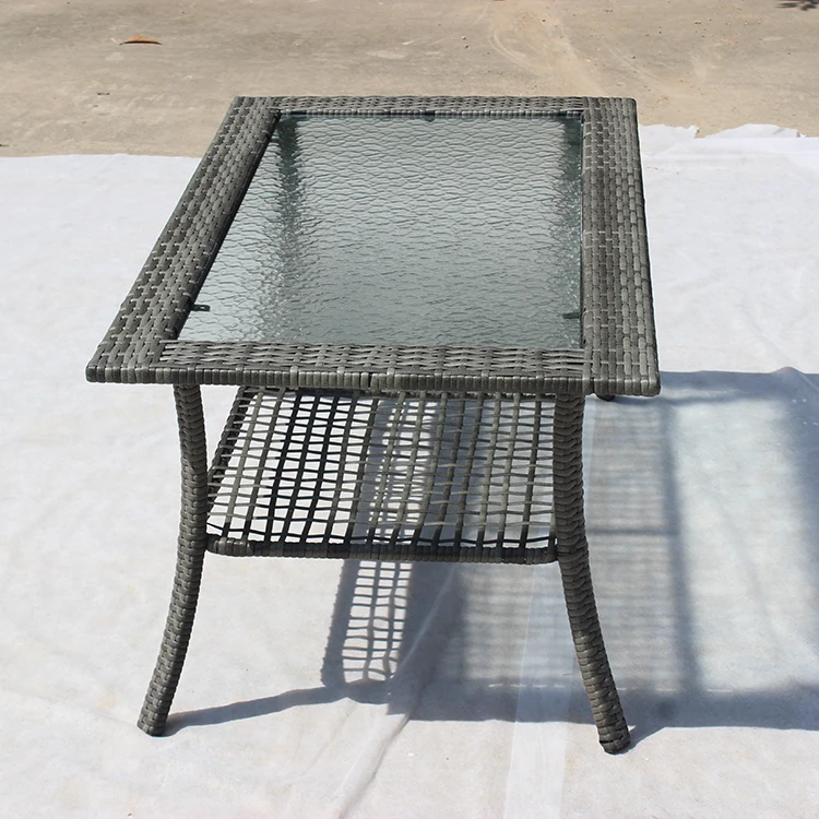 High Quality Grey 5 Seater Rattan Garden Furniture Garden Sets Rattan Safa Set