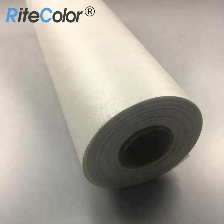 
360Gsm Premium Glossy Cotton Canvas Roll for Pigment Inks Digital Printing 