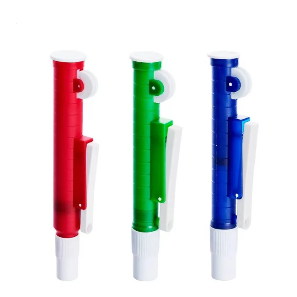 Lab high Precision 2ml 10ml 25ml Plastic Transfer Adjustable Pipette Pump