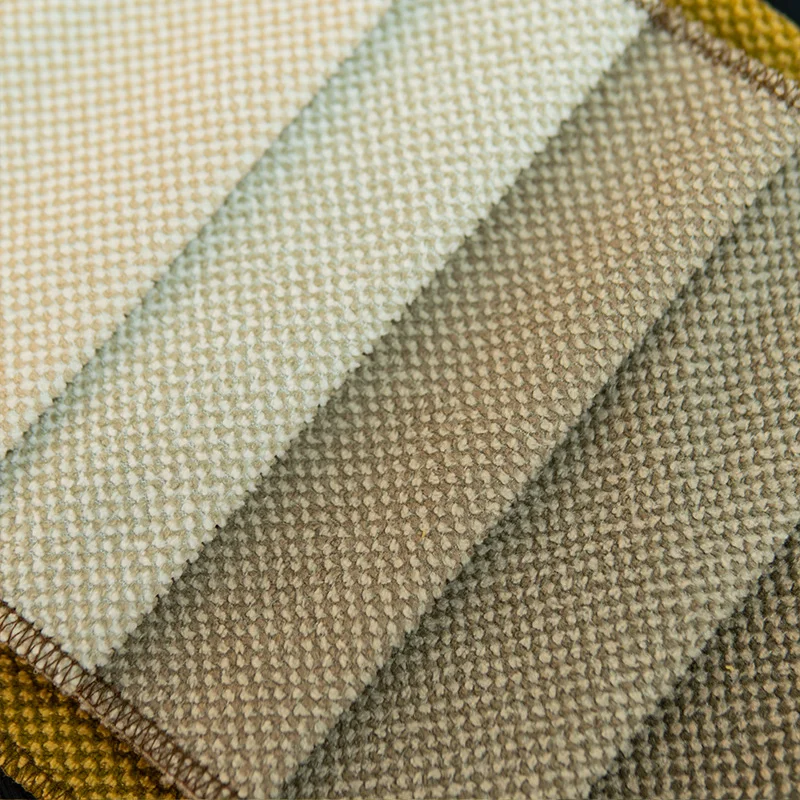 Китайский производитель высококачественная ткань 100% полиэстер трикотажная Высококачественная бархатная ткань для вакуумного компрессионного дивана