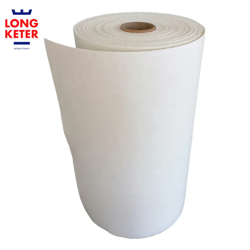 ceramic fiber refractory paper fire - resistant and heat - resistant thermal insulation ceramic fiber paper