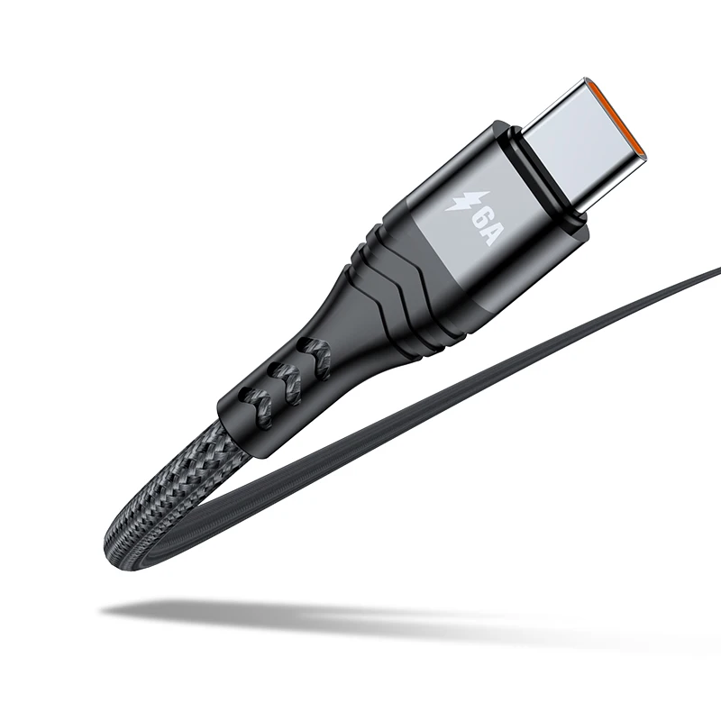 Fast charger USB 2.0 3.0 version Type-C Lightning Micro USB 3 in 1  Support for 66w/65w flash charge Data cable metal usb