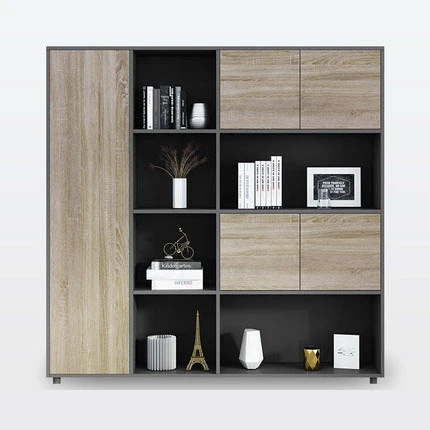 New product one piece customized google wooden bookcases wood office file cabinet