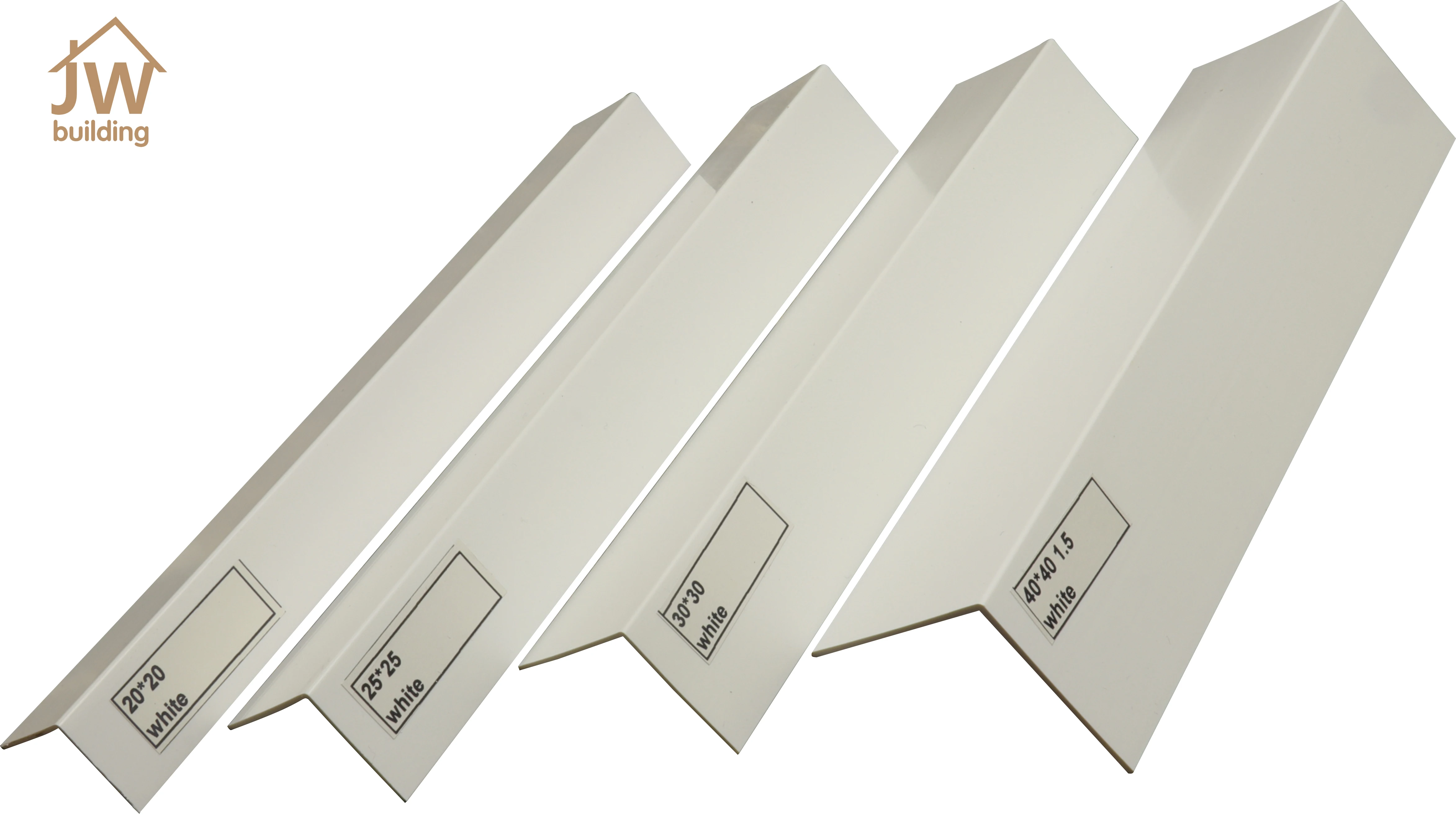 Plastic Corner Strip Profiles Trim PVC  Edge Guard Wallboard Decoration