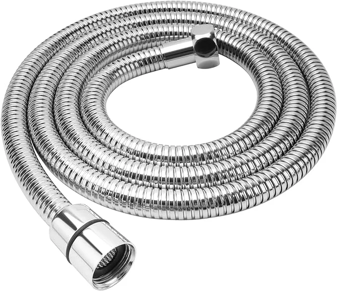 Shower Hose Flexible Extension Pull Out Stainless Steel 1 Meter PVC Bathroom Hose Shower Hose