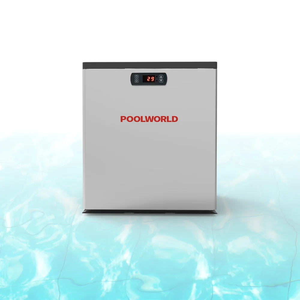 POOL WORLD swimming pool heat pump ON/OFF Air Source Mini Heat Pump For above ground pool jaccuzi