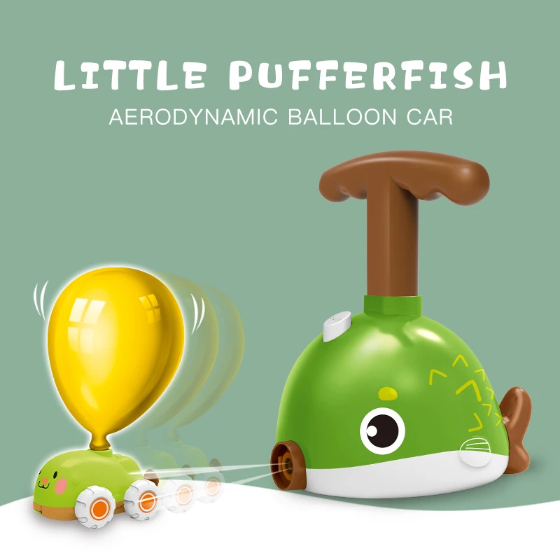 Hot Selling Toy Trend For Children Popular Balloon Toy Little Puffer Fish Power Balloons For Christmas Celebrations