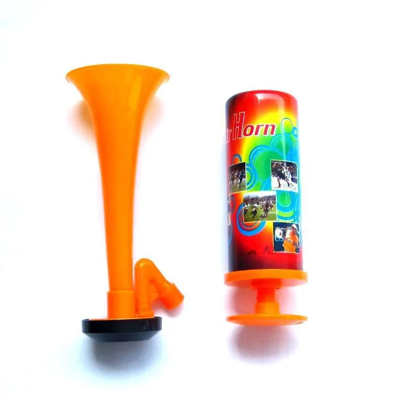 Promotional Novelty items Fan Air Horn Creative Push Horn for Cheering Activities