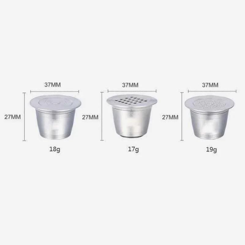 Espresso Reusable Pods Coffee Machine Accessories Filter Capsule for NESPERSS0 Vertuoplus