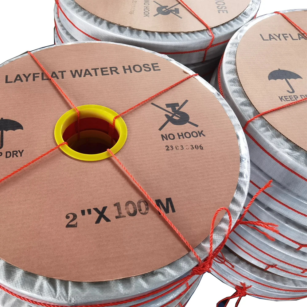 Hot Sale 2/3/4/5/6 Inch Pvc Hose High Pressure Water Layflat Hose For Farm Irrigation System Pvc Hose