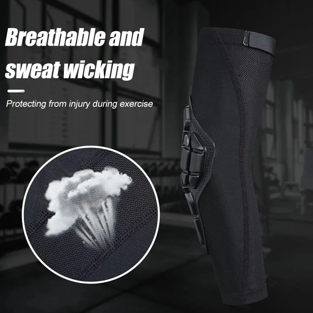 Breathable Mesh Flexible Protective Soft Lightweight Padded Elbow Sleeve and Kneepads for Skiing Skating Snowboarding Unisex
