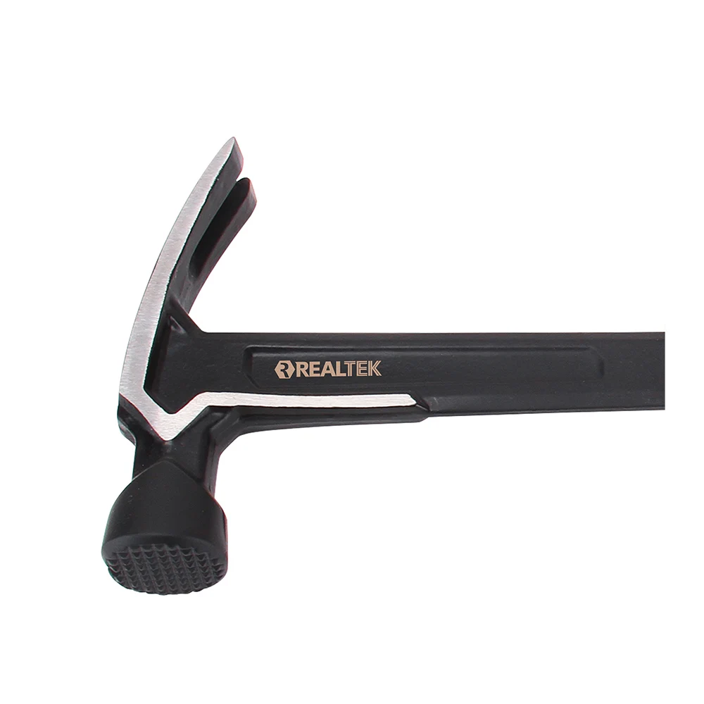 Realtek Durable Hammer Multi-Function Outdoor 16OZ Steel Carpentry Forged Claw Hammer With Magnet