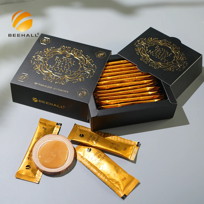 Экспортер продуктов для здоровья BEEHALL пополнение энергии мед с королевским желе