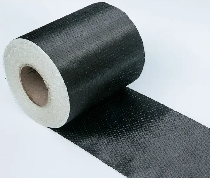Unidirectional 230gsm carbon fabric roll UD carbon sheet 10cm-100cm width custom make