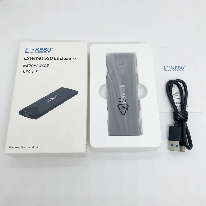 Новая модель 2021 года алюминиевый корпус SSD типа C M2 NVME M.2 PCIE в c без