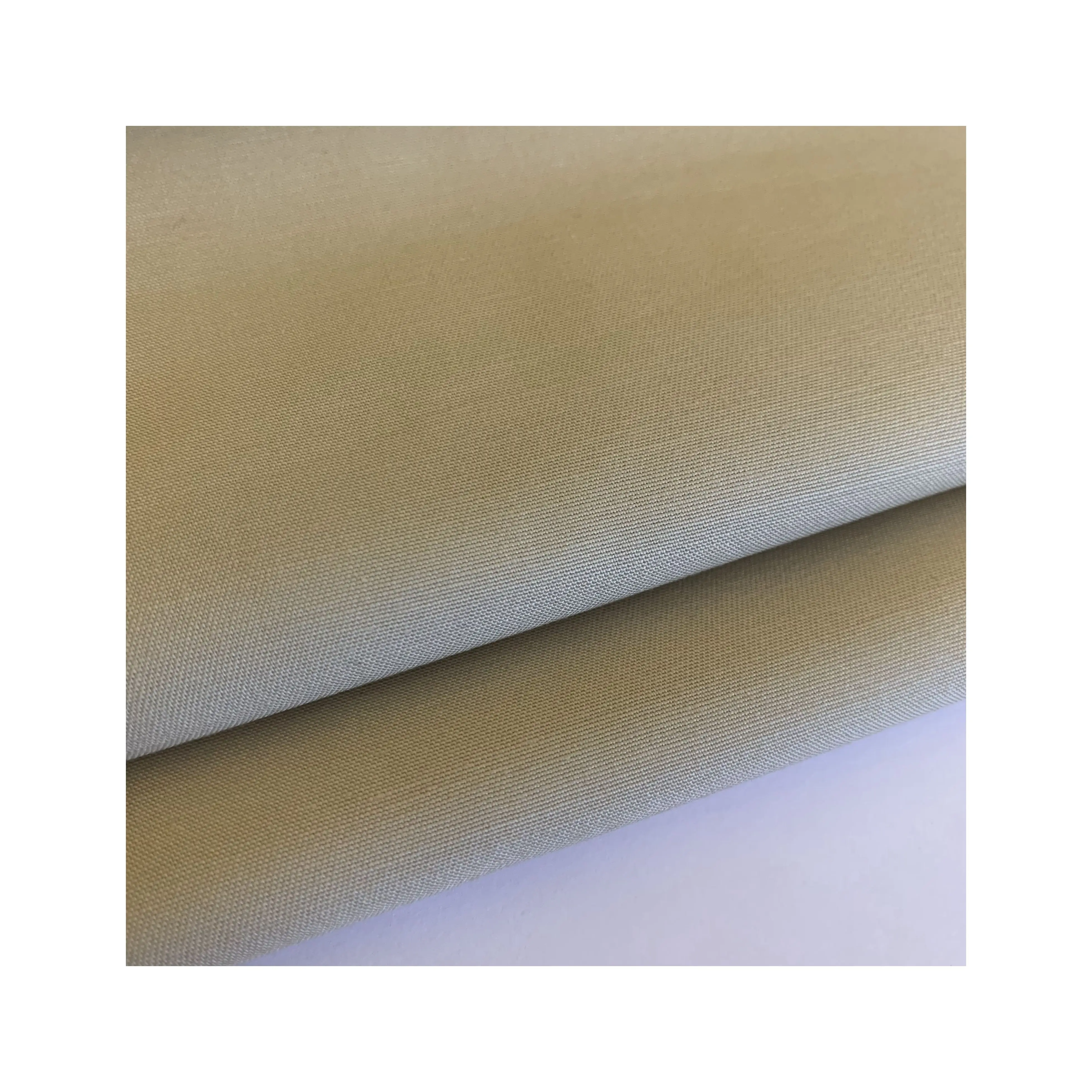 Фабричный экономичный тип подходит для 100% коричневой хлопчатобумажной саржевой ткани для брюк, изготовленных с органическими