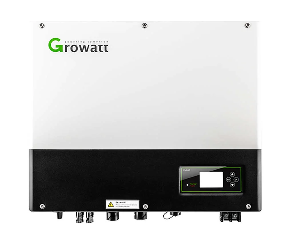 Гибридный инвертор Growatt 48 В 5000 Вт гибридный солнечный однофазный SPH на сетке с Wi-Fi