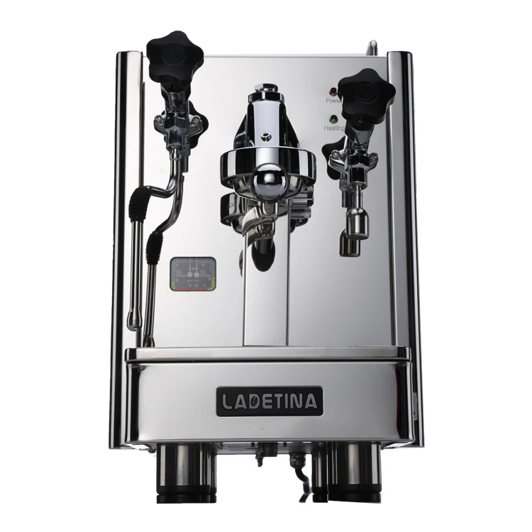 Italian Semi Automatic Milk Coffee Machine Commercial Maker Manual Control