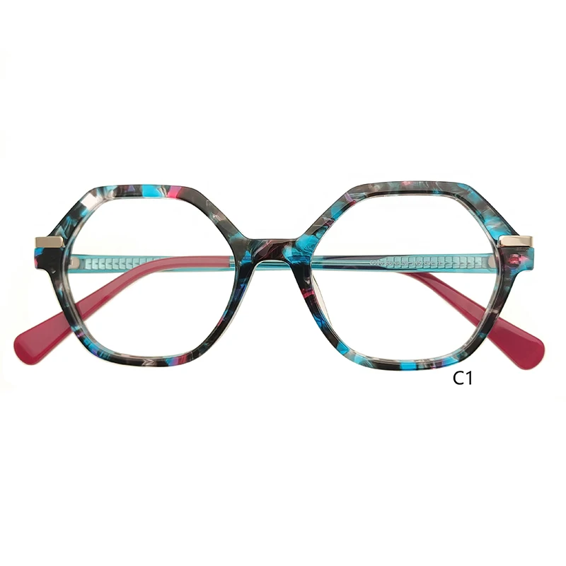 YASEE Newest Design Acetate Optical Frames Eyeglasses Lamination Glasses