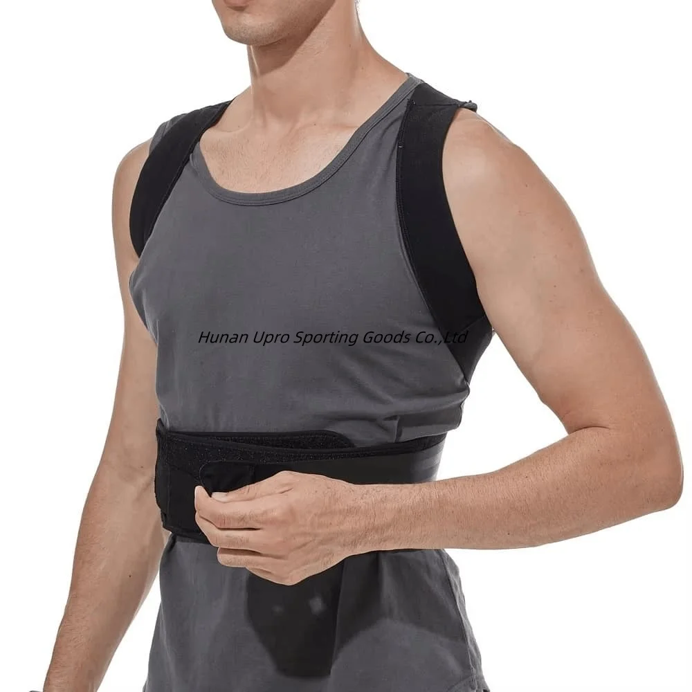 Adjustable Neoprene Shoulder Back Support Brace Belt China Wholesale Posture Corrector for Adults Pain Relief and Protection