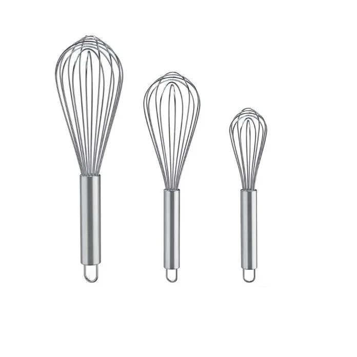 Stainless Steel Whisk For Blending Stainless steel Egg Beater Home Use Handheld Cream Milk Blender Kitchen Gadgets W24-764