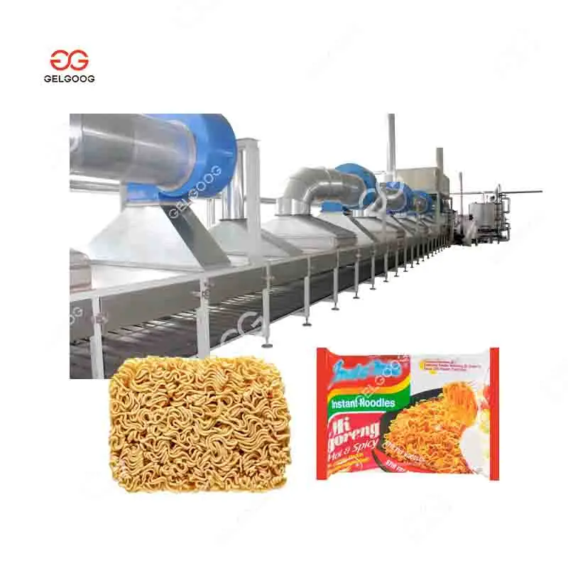 Gelgoog Electric Automatic Instant Noodle Making Machinery Noodles Instant Ramen Noodle Machine