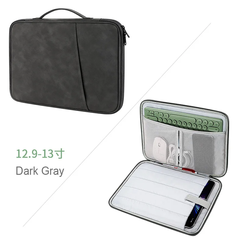 Hot Sales Laptop Sleeve Bag Compatible with 10.8 11 inch Tablet case 12.9 13 Inch Laptop Sleeve Tablet Briefcase Carrying Bag