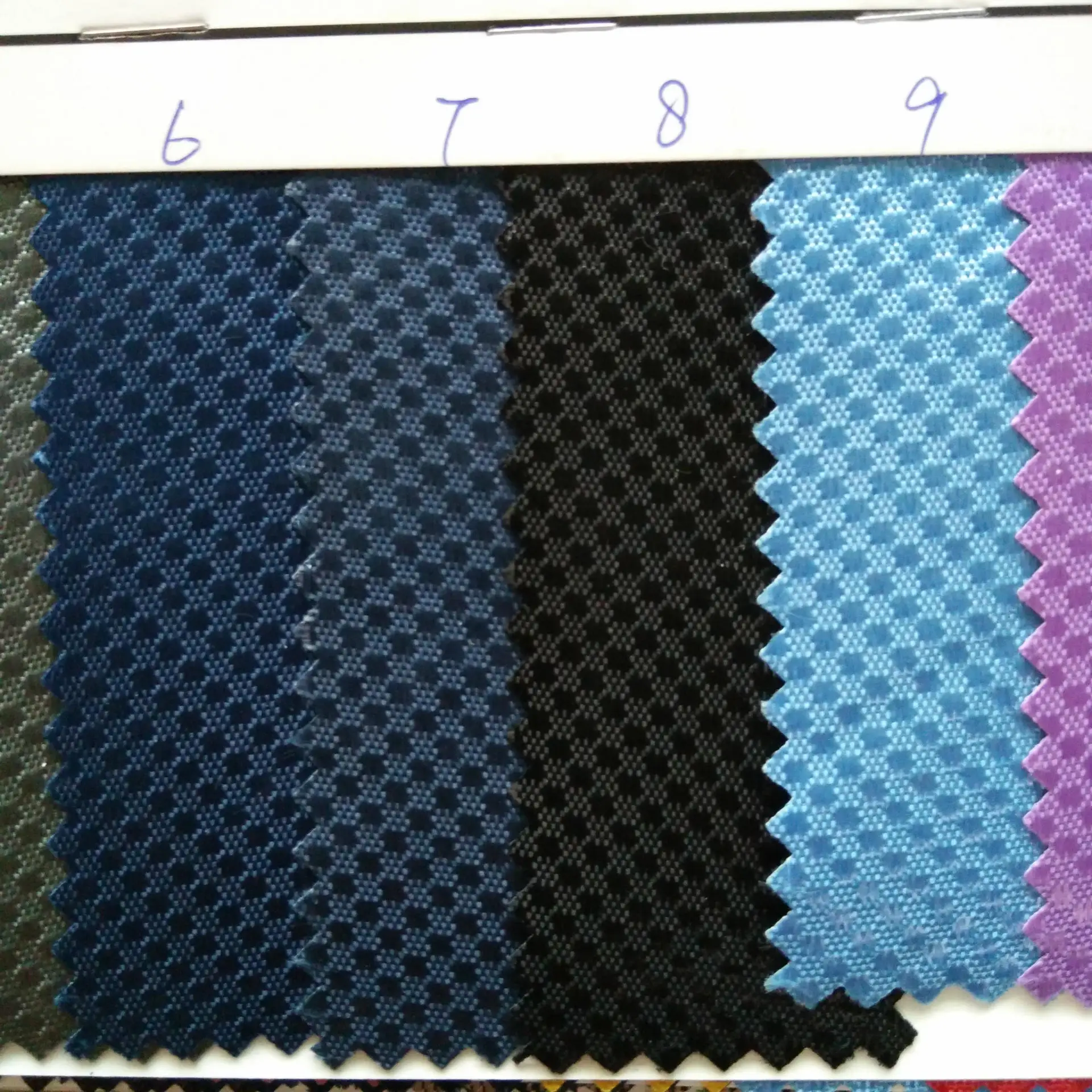 420D PVC Jacquard  Oxford Fabric For Luggage