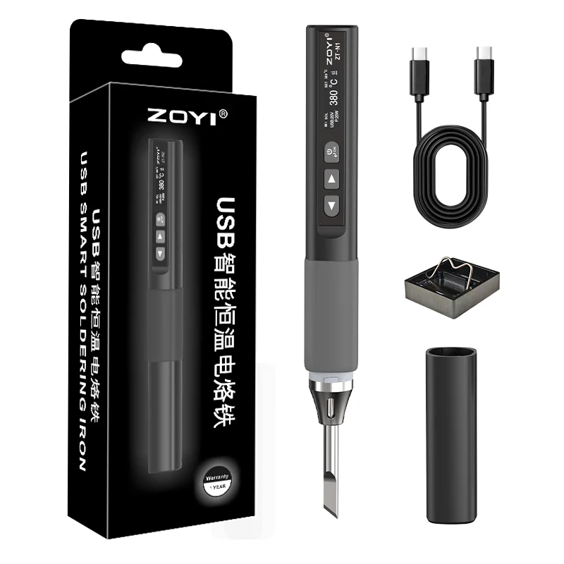 ZOYI ZT-N1 Smart Soldering iron 96W Electrician mini constant temperature 420 C welding pen for home maintenance