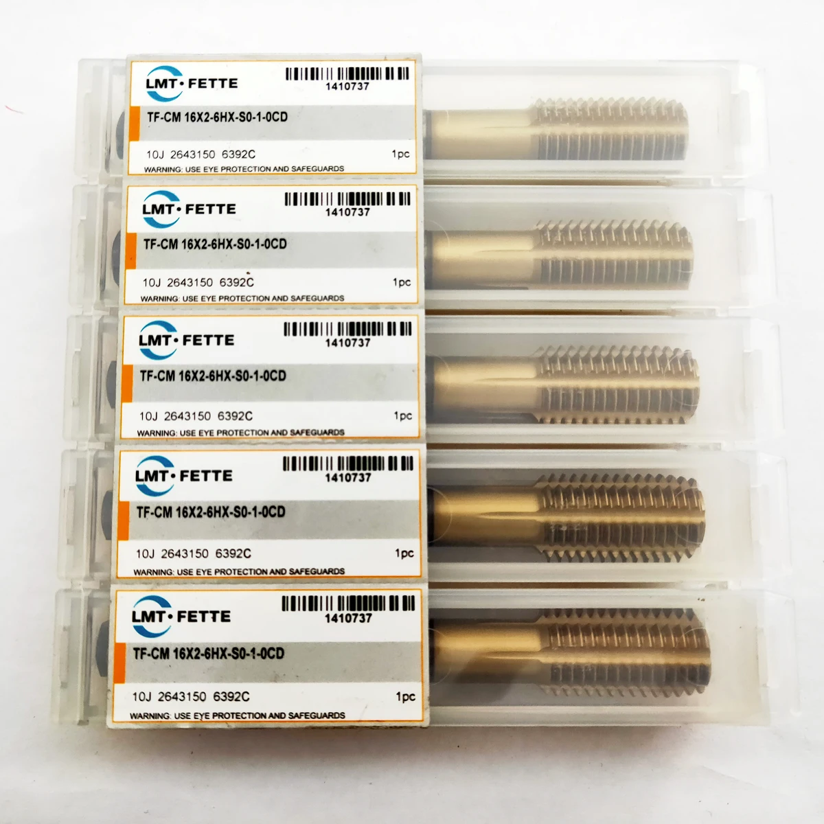 LMT FETTE M16X2 6HX Extrusion Tap TF-CM 16X2-6HX-S0-1-0CD 1Pcs Forming TAPS CNC Lathe Turning Tool