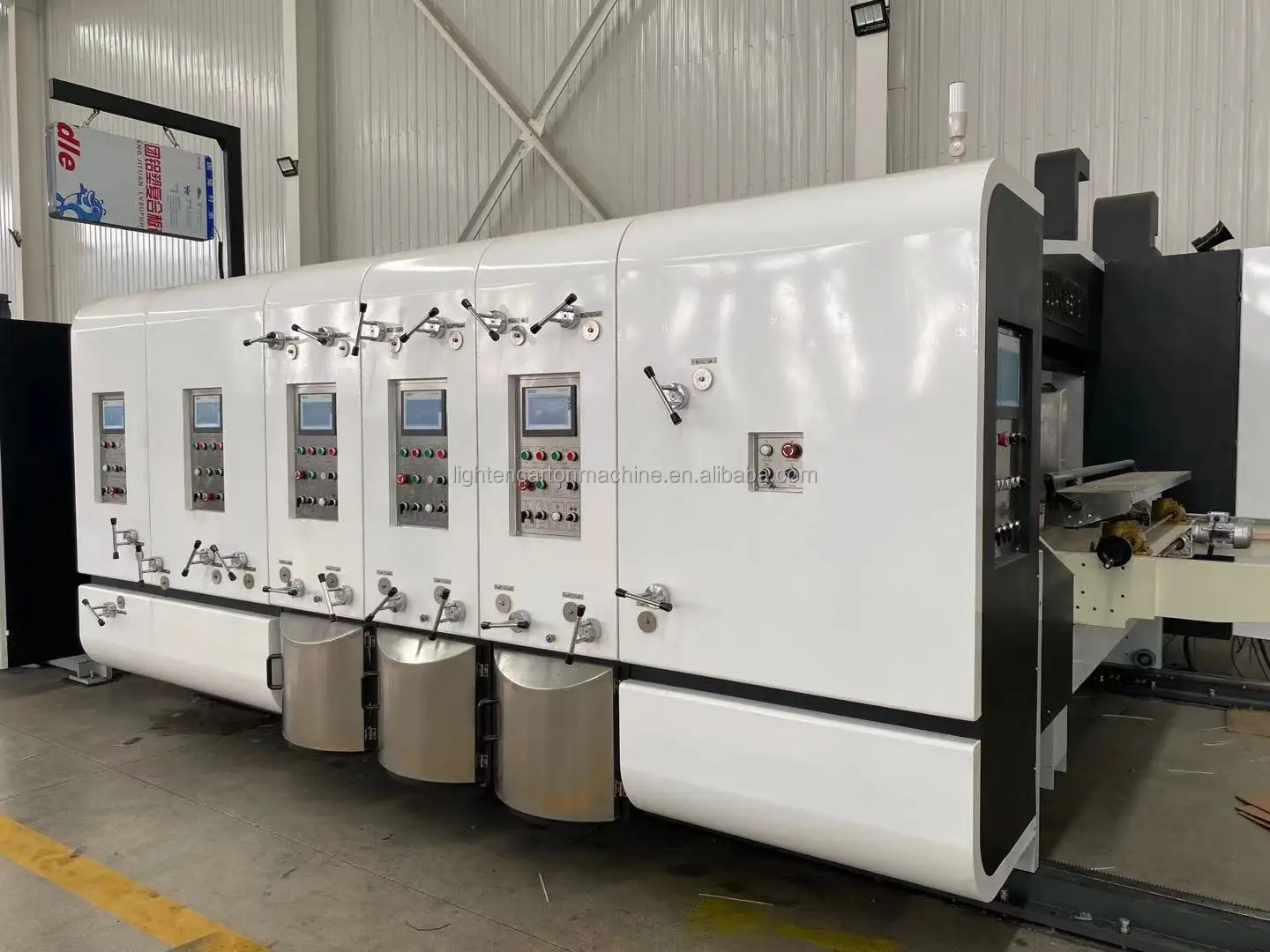 Высокоскоростная машина для производства картонных коробок flexo 2, 3 4 вида цветов, картонная печатная машина, гофрированный принтер, слоттер для производителя чехла