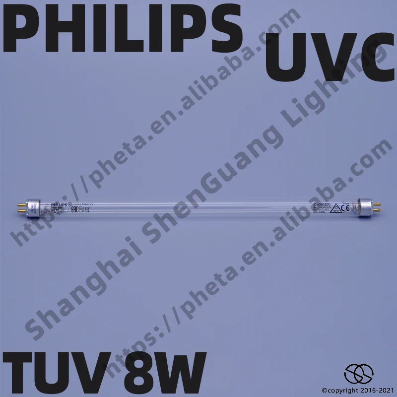 Лампа Philips uvc TUV 8 Вт