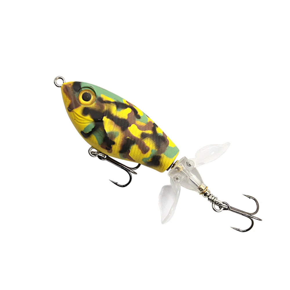 16g 80mm EAST Wobbler Buzz Floating topwater fishing lures Hard Bait Propeller For Bass Tilapia Fishing lure
