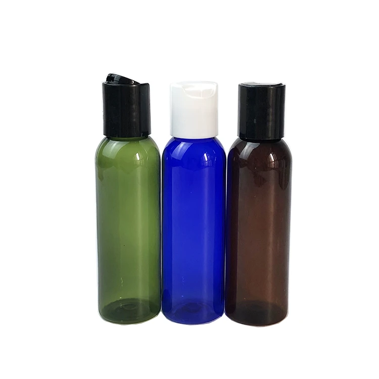 Hot Sale Shampoo Bottles Empty 100ml 150ml 250ml 500ml PET Plastic Container with Disc Top Cap Hair Gel Lotion Bottles