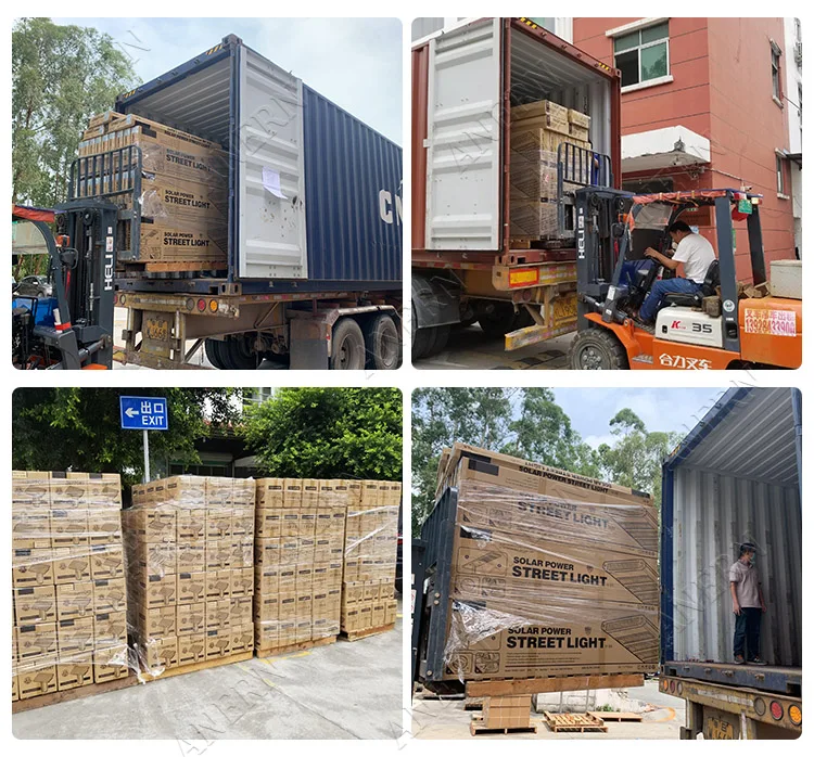 High quality solar street lighting pole light 80W 100W 150W