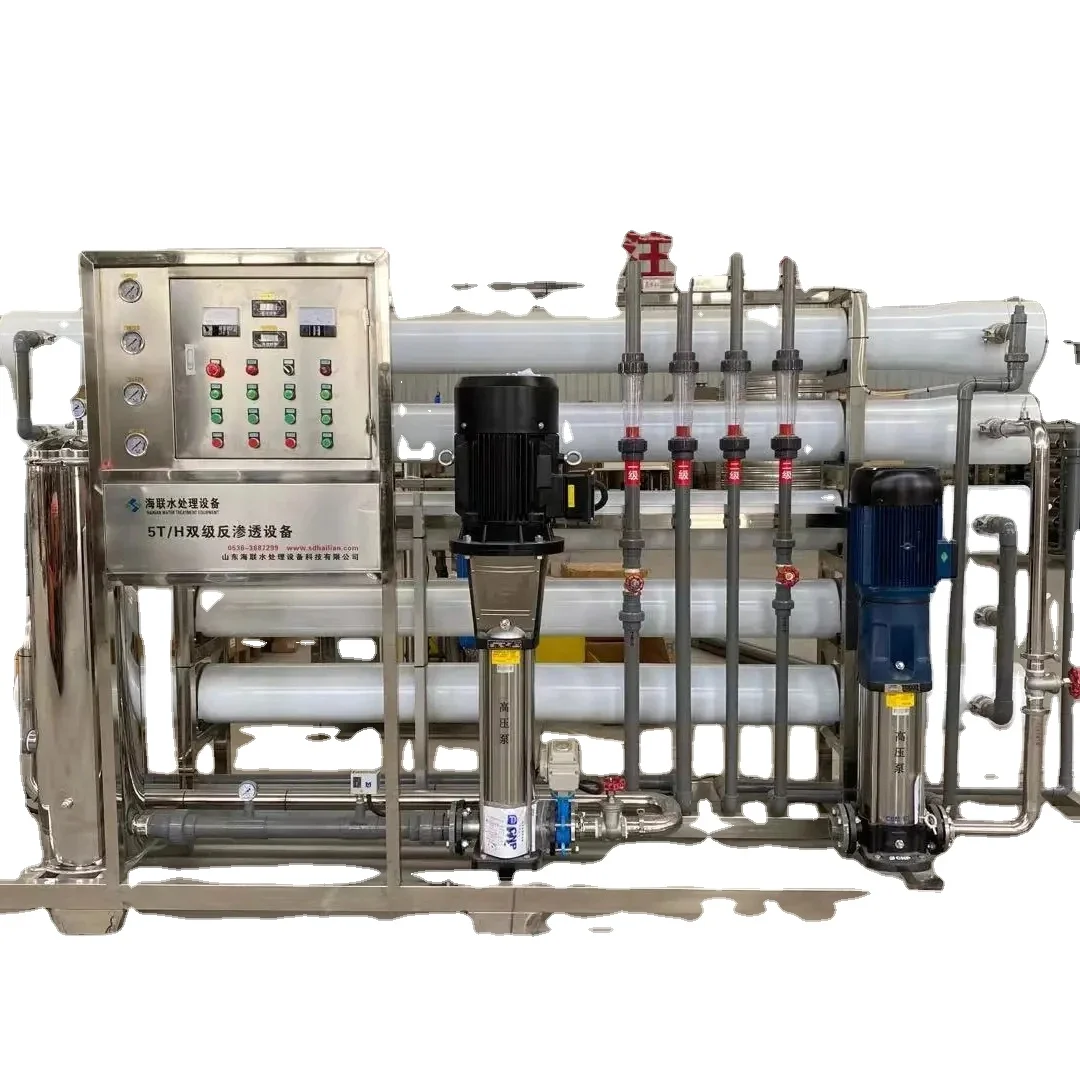 Fully automatic control of 10000L/H high-quality factory reverse osmosis equipment water treatment equipment