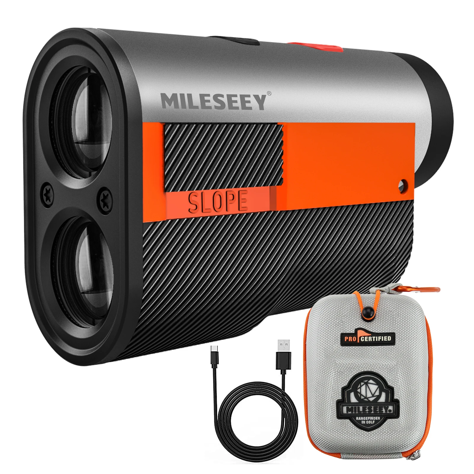 Mileseey GPF12 Slope Switch Golf Laser Range Finder Laser Rangefinder