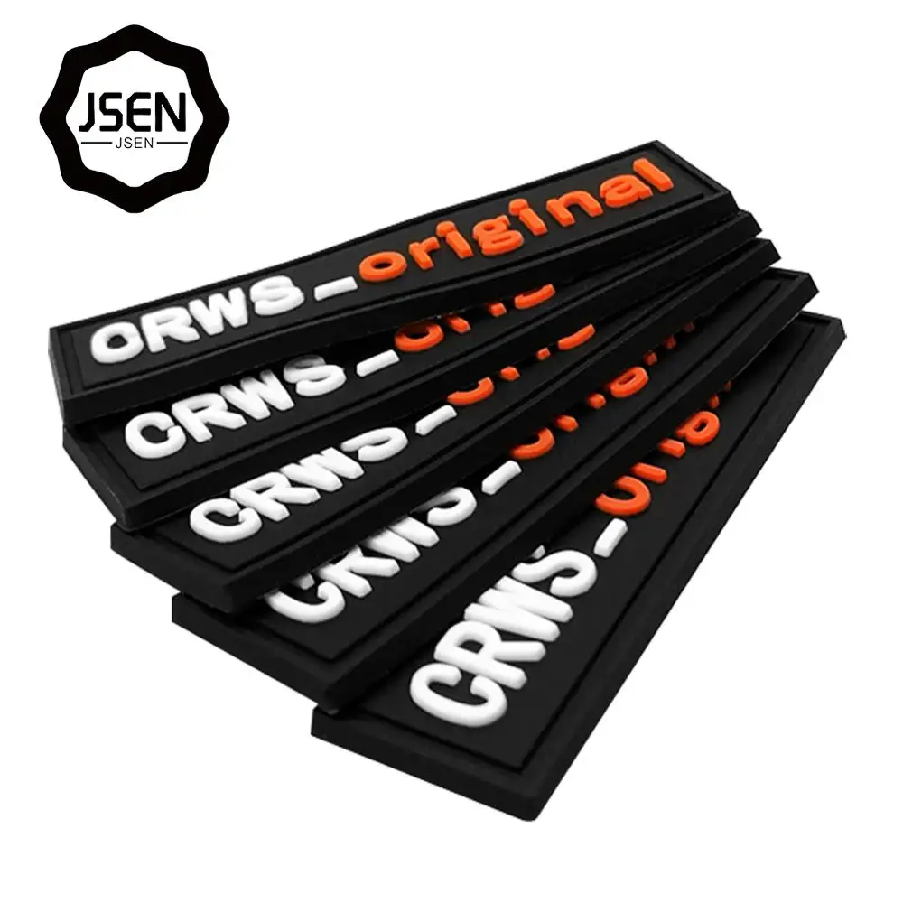 Big factory made woven printed rubber custom clothing patch garment label,custom garment brand pvc label logo