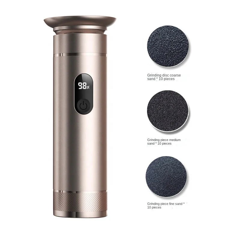 Portable Pedicure Tools Electric Foot File Foot Grinder Rechargeable Foot Callus Remover